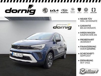 Gebraucht Opel Crossland Elegance 110 PS (80 kW) 2022 Blau SUV