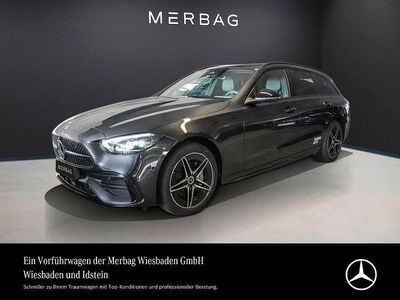Gebraucht Mercedes C300e AMG 313 PS (230 kW) 2025 Metalliclack graphitgrau Kombi