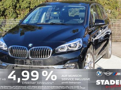 Schwarz Gebraucht 2019 BMW 218 Gran Tourer Luxury Line Van / Kleinbus | 21.949 € (Teuer)