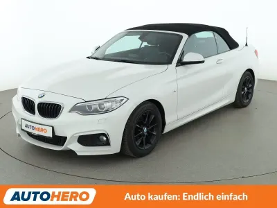 Gebraucht BMW 220 M Sport 184 PS (135 kW) 2016 Weiß Cabrio