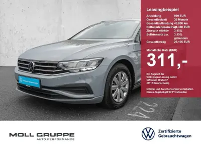 Gebraucht VW Passat Conceptline 150 PS (110 kW) 2023 Mondsteingrau Kombi