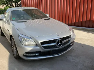 Brugt Mercedes SLK200 184 HK (135 kW) 2012 Sølv Cabriolet