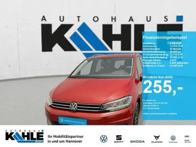 Gebraucht VW Touran United 150 PS (110 kW) 2021 Rot Van / Kleinbus