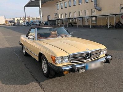 Gebraucht Mercedes SL450 224 PS (164 kW) 1977 Beige Cabrio