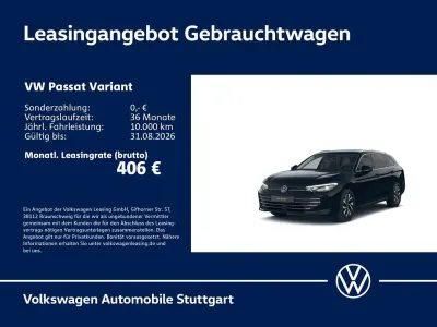 Gebraucht VW Passat Business 150 PS (110 kW) 2025 Grenadillschwarz metallic Kombi