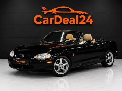 Gebraucht Mazda MX5 110 PS (80 kW) 2000 Schwarz Cabrio