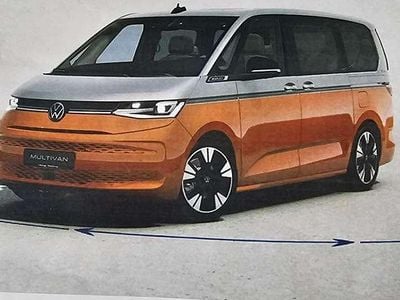 Gebraucht VW Multivan Goal 204 PS (150 kW) 2025 Orange Van
