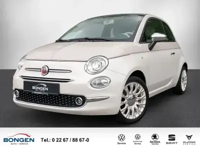 Gebraucht Fiat 500 Lounge 69 PS (50 kW) 2018 Weiß Cabrio