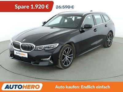 Gebraucht BMW 320 Luxury Line 190 PS (139 kW) 2020 Schwarz Kombi