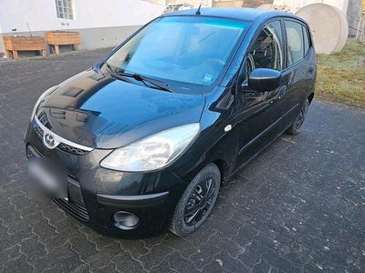 Gebraucht Hyundai i10 67 PS (49 kW) 2009 Schwarz Kleinwagen