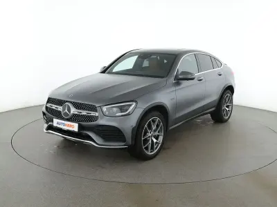 Second-hand Mercedes GLC300e AMG line 2020 Gri Coupe