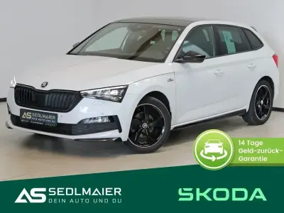 Gebraucht Skoda Scala Monte Carlo 150 PS (110 kW) 2023 Weiß Kleinwagen