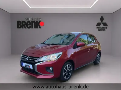 Gebraucht Mitsubishi Space Star Select+ 71 PS (52 kW) 2021 Amarenarot (m) Kleinwagen