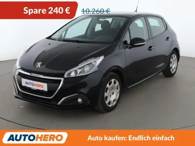 Gebraucht Peugeot 208 Active 102 PS (75 kW) 2019 Schwarz Kleinwagen