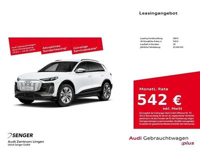 Weiß Gebraucht 2025 Audi Q6 e-tron Comfort SUV | 54.490 €