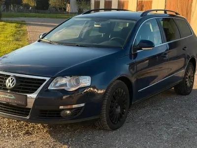 Gebraucht VW Passat 140 PS (102 kW) 2008 Blau Kombi