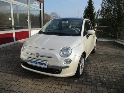 Gebraucht Fiat 500 Lounge 69 PS (50 kW) 2008 Weiß Kleinwagen