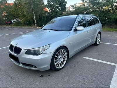 Brugt BMW 535 272 HK (200 kW) 2004 Sølv Stationcar