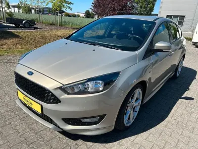 Brugt Ford Focus ST-Line 140 HK (102 kW) 2018 Sølv Sedan