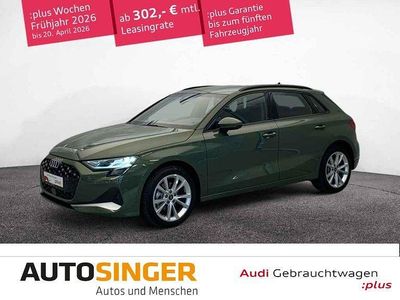 Gebraucht Audi A3 Advanced Plus 150 PS (110 kW) 2024 Distriktgrün metallic Limousine