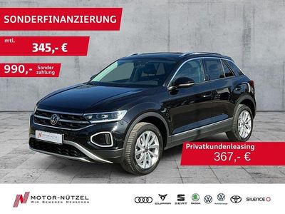 Gebraucht VW T-Roc Style 150 PS (110 kW) 2023 Schwarz SUV