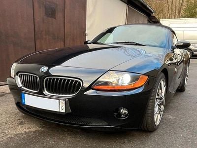 Schwarz Gebraucht 2003 BMW Z4 Sport Line Cabrio | 16.500 € (Teuer)