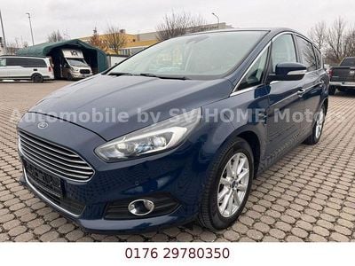Gebraucht Ford S-MAX Titanium 150 PS (110 kW) 2017 Blau Van / Kleinbus
