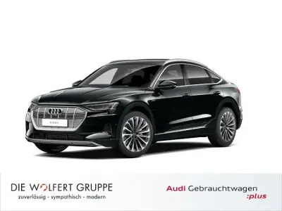 Gebraucht Audi e-tron Sportback Advanced Plus 300 kW (408 PS) 2023 Mythosschwarz metallic SUV