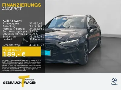 Gebraucht Audi A4 S-Line 204 PS (150 kW) 2025 Schwarz Limousine