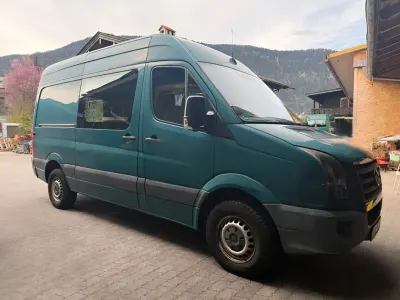 Gebraucht VW Crafter 163 PS (119 kW) 2012 Grün Van