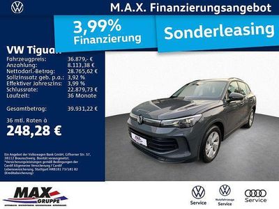 Grau Gebraucht 2025 VW Tiguan SUV | 36.879 € (Superpreis)