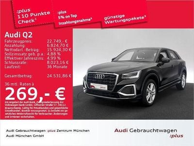 Second-hand Audi Q2 Advanced Plus 110 CP (80 kW) 2023 Negru SUV