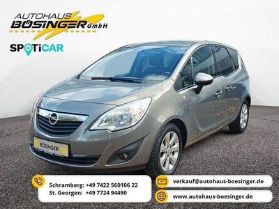 Gebraucht Opel Meriva Edition 120 PS (88 kW) 2010 Muskatgrau/muskat braun(m2) Van / Kleinbus