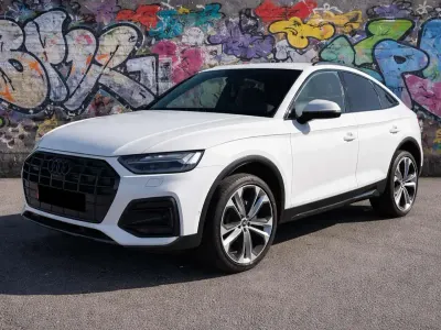 Gebraucht Audi Q5 Sportback Advanced 204 PS (150 kW) 2022 Weiß SUV