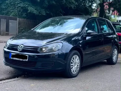 Gebraucht VW Golf VI 80 PS (58 kW) 2010 Schwarz Kleinwagen