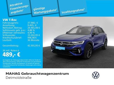 Usata VW T-Roc IQ Drive 300 CV (220 kW) 2023 Blu SUV