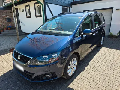 Gebraucht Seat Alhambra Kids 140 PS (102 kW) 2015 Blau Van / Kleinbus