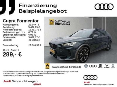 Gebraucht Cupra Formentor 204 PS (150 kW) 2022 Grün SUV