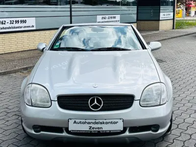Gebraucht Mercedes SLK230 AMG 193 PS (141 kW) 1998 Silber Cabrio