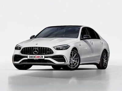 Weiß Gebraucht 2024 Mercedes C43 AMG AMG Limousine | 66.189 € (Teuer)