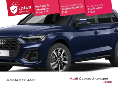 Gebraucht Audi Q5 S-Line 286 PS (210 kW) 2022 Navarrablau SUV