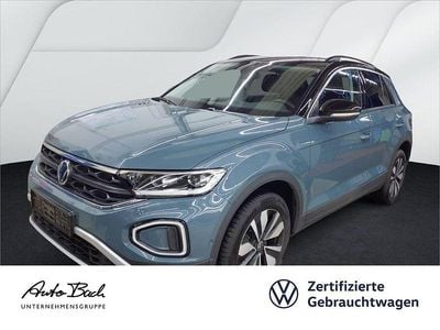 Gebraucht VW T-Roc Goal 150 PS (110 kW) 2025 Petroleum blue metallic/schwar SUV