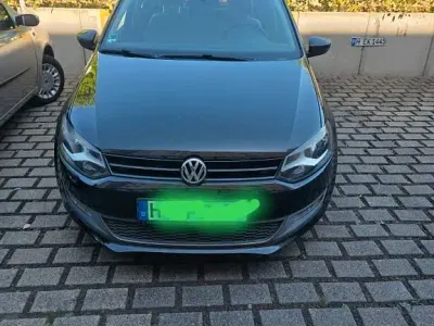 Gebraucht VW Polo Highline 86 PS (63 kW) 2010 Schwarz Kleinwagen
