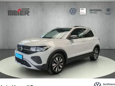 Gebraucht VW T-Cross Goal 95 PS (69 kW) 2025 Pure white (weiß) SUV