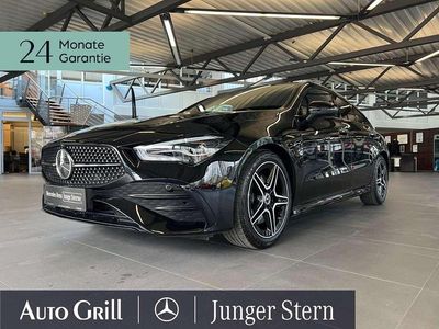 Gebraucht Mercedes CLA200 Shooting Brake AMG line Plus 163 PS (119 kW) 2024 Metalliclack kosmosschwarz Kombi