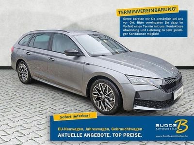 Neu Skoda Octavia Selection 150 PS (110 kW) 2025 Graphite grey metallic Kombi