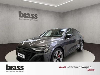 Gebraucht Audi Q8 e-tron S-Line 300 kW (408 PS) 2024 Daytonagrau perleffekt SUV