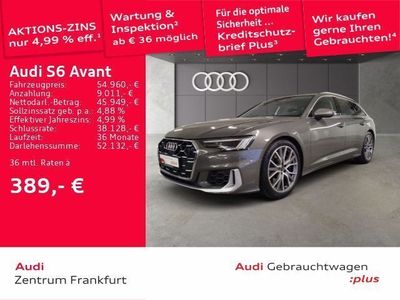 Gebraucht Audi S6 Basis 344 PS (253 kW) 2023 Chronosgrau metallic Kombi