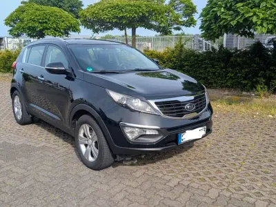 Gebraucht Kia Sportage Attract 135 PS (99 kW) 2012 Schwarz SUV