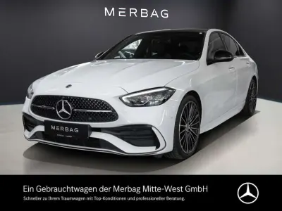 Gebraucht Mercedes C180 AMG 170 PS (125 kW) 2025 Weiß Limousine